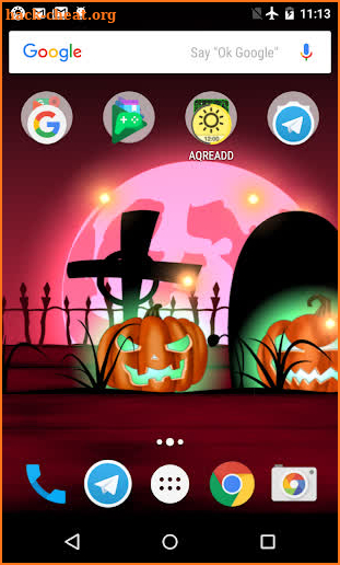 Halloween Live Wallpaper  with sounds premium screenshot