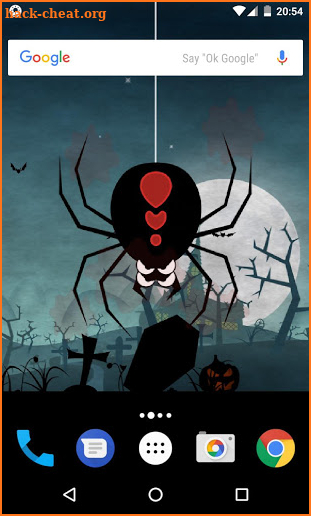 Halloween Live Wallpaper world screenshot