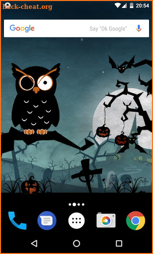 Halloween Live Wallpaper world screenshot