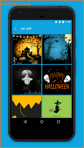 Halloween Live Wallpapers & GIF 2018 screenshot