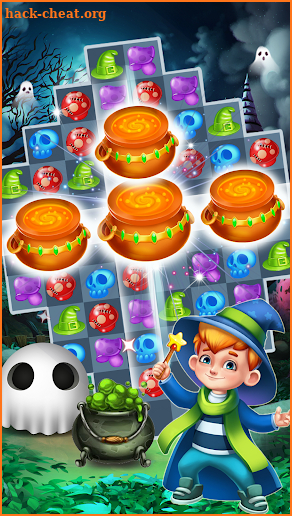 Halloween Magic - Witch Puzzle screenshot