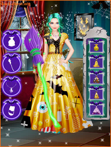 Halloween Makeup Dressup Salon Games For Girls screenshot