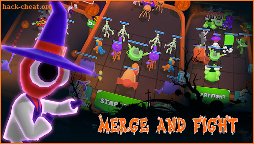 Halloween Merge Rainbow Friend screenshot