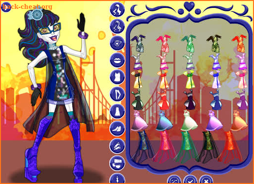 Halloween Monster Dolls Dress Up Girls Club screenshot