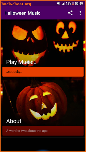 Halloween Music 🎃 - Eerie Soundtrack Player screenshot