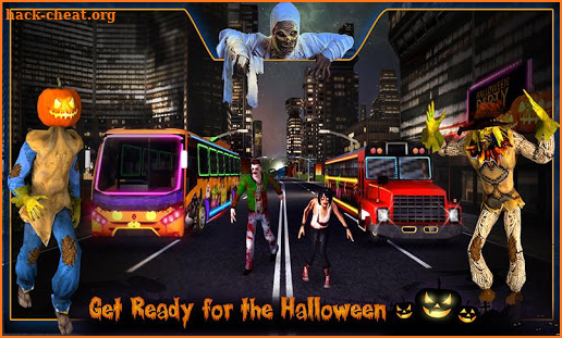 Halloween Party Bus Driver 3D screenshot