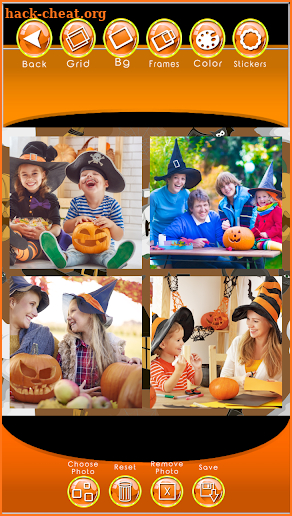 Halloween Photo Collage screenshot