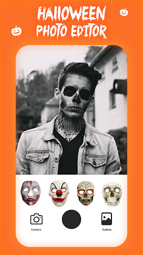 Halloween Photo Editor - Halloween Makeup Camera screenshot