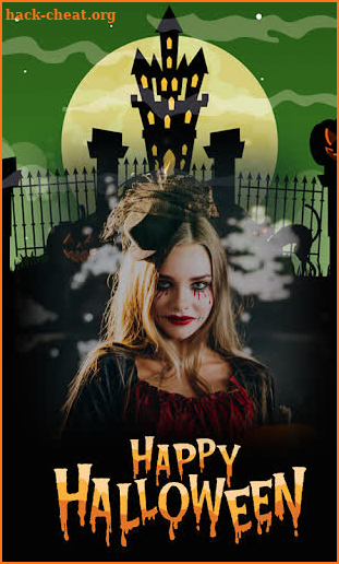 Halloween Photo Frame Blender screenshot