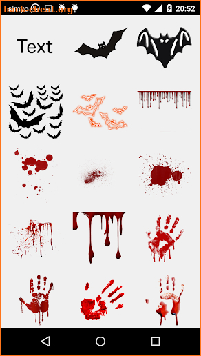 Halloween Photo stickers screenshot