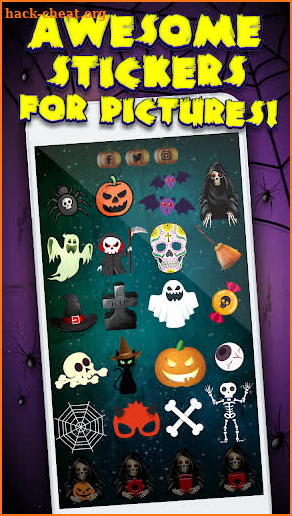 📸Halloween Photo Stickers - Photo Makeover App screenshot