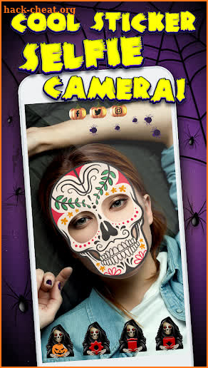 📸Halloween Photo Stickers - Photo Makeover App screenshot