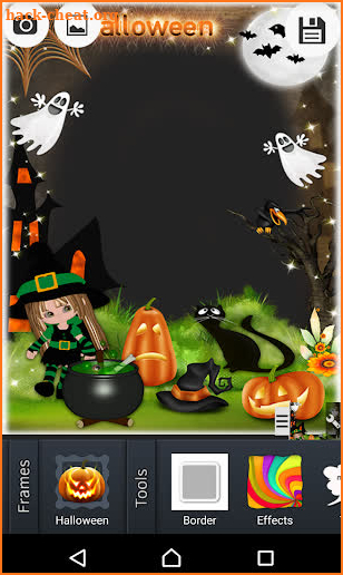 Halloween Picture Frames screenshot