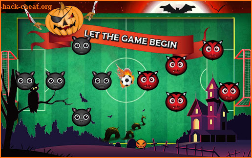 Halloween Pumpkin Football Spooky Finger Soccer 🎃 screenshot