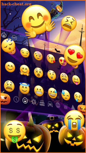 Halloween Pumpkin Keyboard screenshot