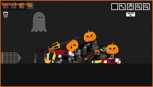 Halloween Ragdoll Playground: Human Witch screenshot