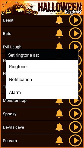 Halloween Ringtones Free screenshot