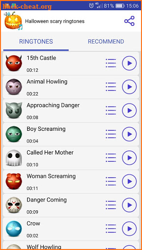 Halloween Scary Ringtones screenshot