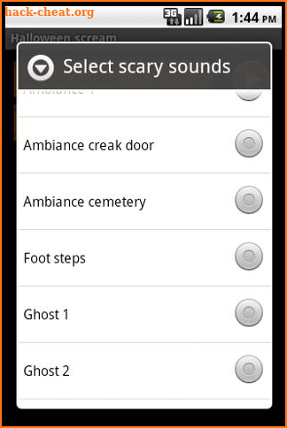 Halloween Scream Scary Sounds screenshot