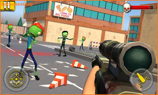 Halloween Sniper : Scary Zombies screenshot