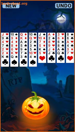 Halloween Solitaire screenshot