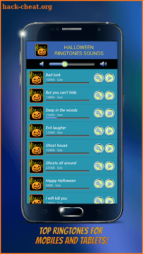 Halloween Songs Ringtones screenshot