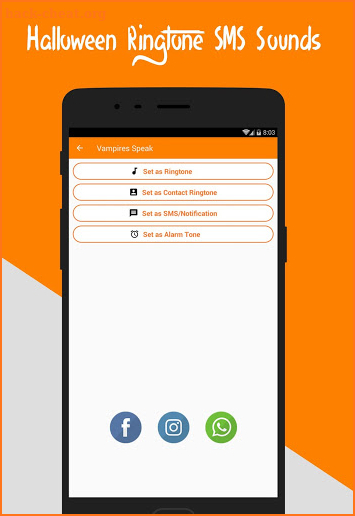 Halloween Sound Ringtones 2018 screenshot
