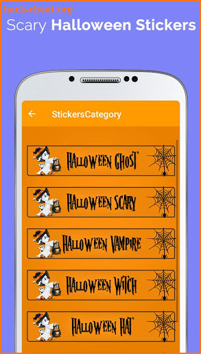 Halloween Stickers - Spooky Pumpkin Stickers screenshot