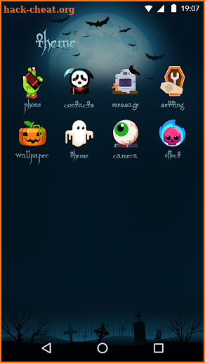 Halloween Theme for Android FREE screenshot