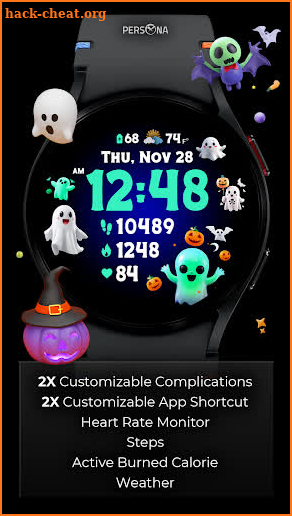 Halloween Ultra Watch Face screenshot