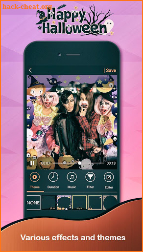 Halloween Video Maker screenshot