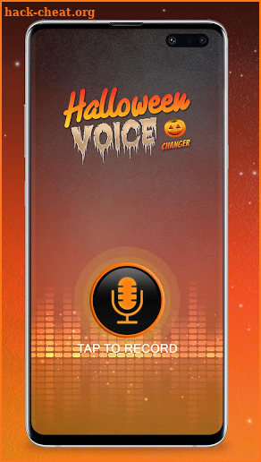 Halloween Voice Changer App screenshot