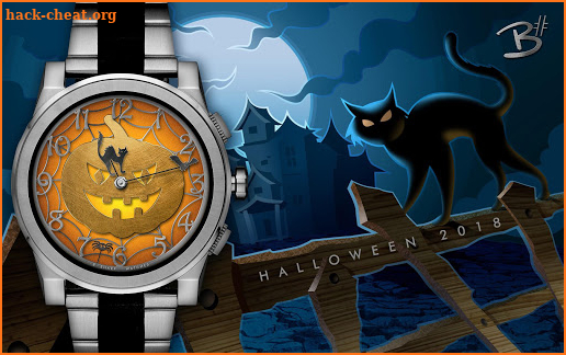 Halloween watch face for smart watches screenshot