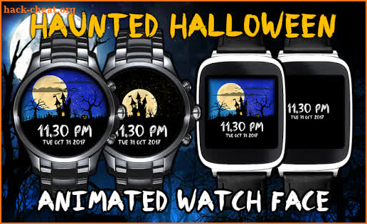 Halloween watch face | Haunted screenshot