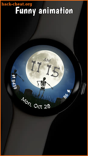 Halloween Watchface: Skeletons screenshot