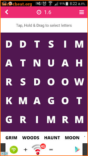 Halloween Word Search screenshot