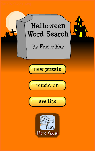 Halloween Word Search Puzzles screenshot