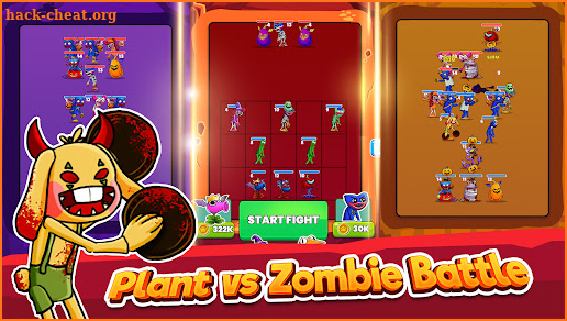 Halloween Zombie: Merge Plants screenshot