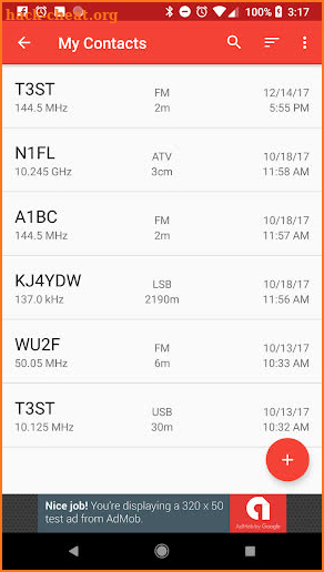 Ham Radio Logger screenshot