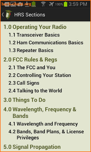 Ham Radio School - Technician screenshot