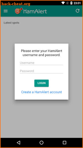 HamAlert screenshot