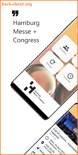 Hamburg Messe + Congress screenshot