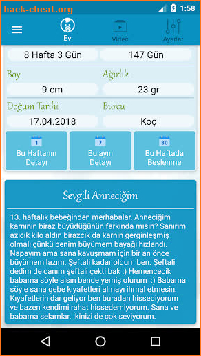 Hamilelik Takibi screenshot