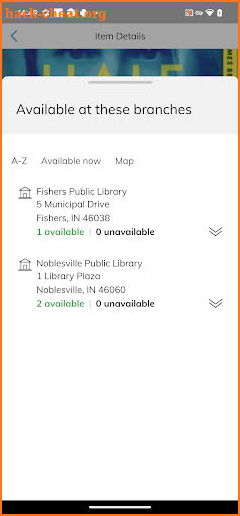 Hamilton East Public Library screenshot