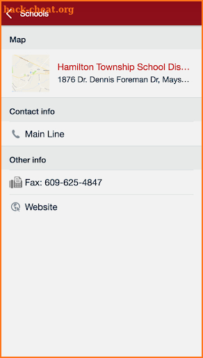 Hamilton Twp School District screenshot