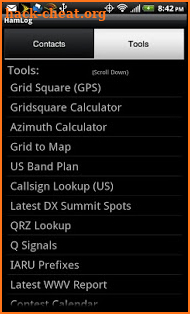 HamLog screenshot