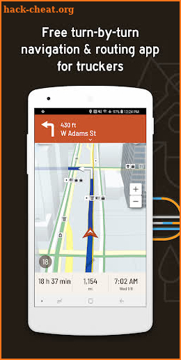 Hammer: Truck GPS Navigation App, Maps, & Routes screenshot