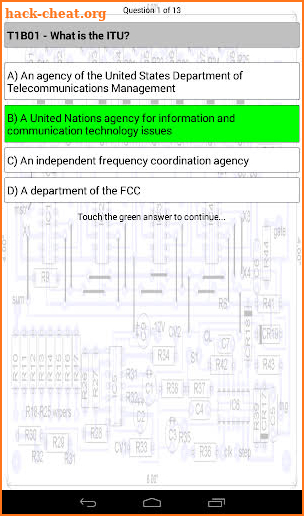 HamRadioExam - Technician screenshot