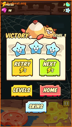 Hamster Break - The Breakout Game 🐹🧱 screenshot