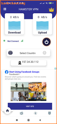 Hamstervpn VPN - Secure & Free Premium VPN app screenshot
